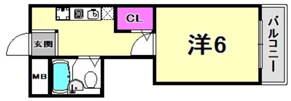 ラピート兵庫の物件間取画像